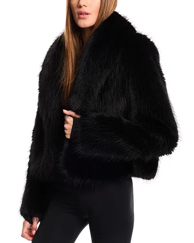 SAM VANESSA FAUX FUR CROPPED COAT