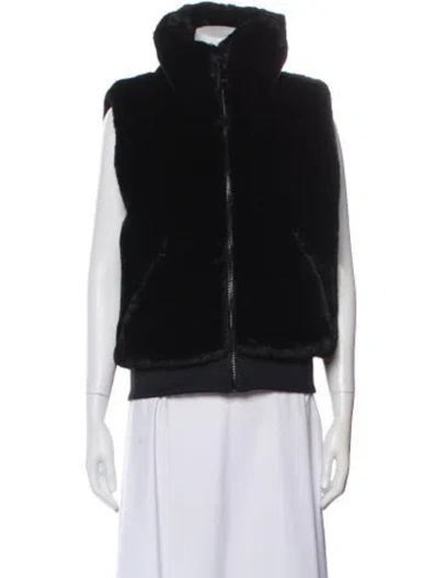 Pre-owned Sam Vest In Black