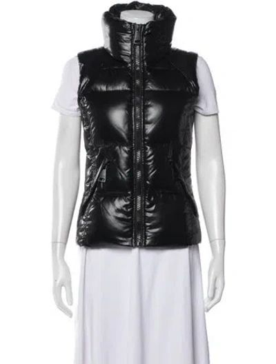 Pre-owned Sam Vest In Black