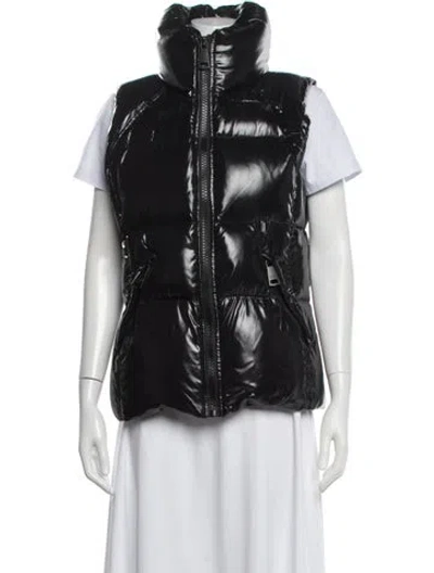 Pre-owned Sam Vest In Black