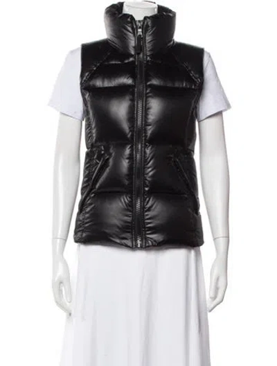 Pre-owned Sam Vest In Black