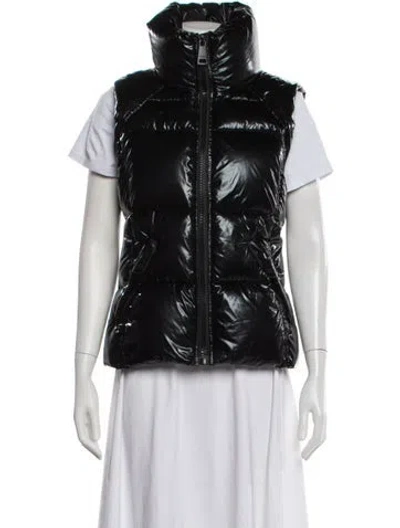 Pre-owned Sam Vest In Black