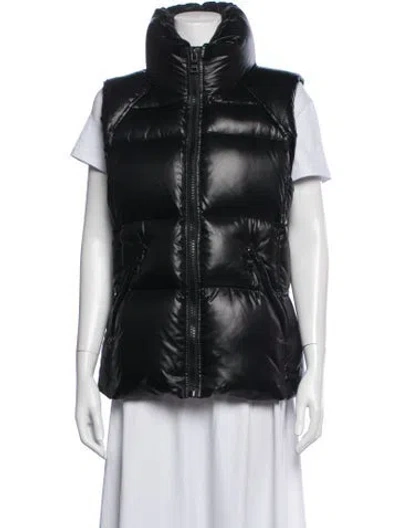 Pre-owned Sam Vest In Black