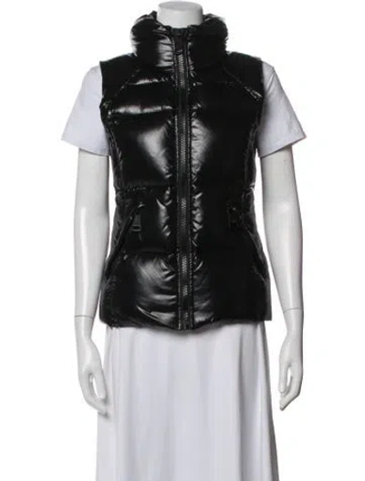 Pre-owned Sam Vest In Black