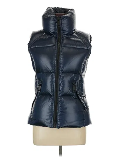 Pre-owned Sam Vest In Blue