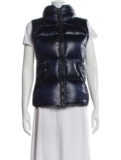 Pre-owned Sam Vest In Blue