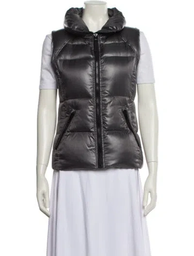 Pre-owned Sam Vest In Gray