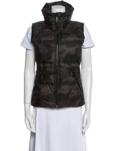 Pre-owned Sam Vest In Green