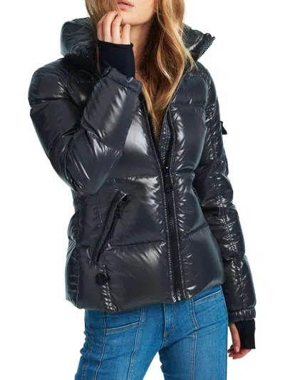 Sam Women's Freestyle Down Puffer Jacket In Steel