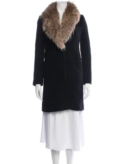 Pre-owned Sam Wool Jacket In Blue