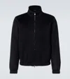 Saman Amel Camillo Cashmere Bomber Jacket In Black