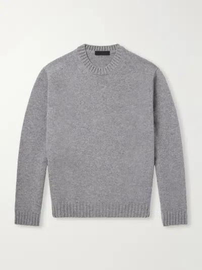 Saman Amel Cashmere Sweater In Gray