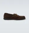Saman Amel City Moc Suede Boat Shoes