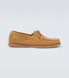Saman Amel City Moc Suede Boat Shoes