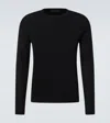 Saman Amel Pullover Petrus Aus Kaschmir Und Seide In Schwarz