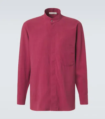 Saman Amel Silk Shirt In Pink