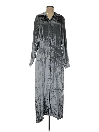 Pre-owned Samant Chauhan Cardigan Sweater In Gray