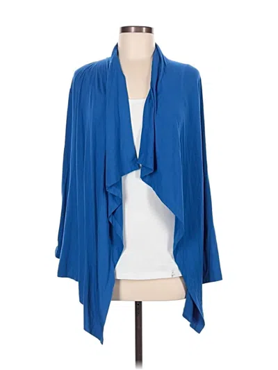 Pre-owned Samantha Brown Kimono In Blue