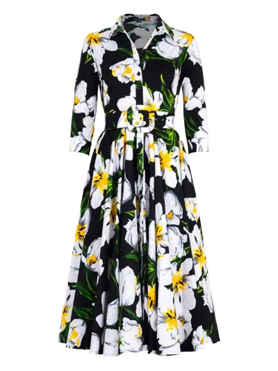 Samantha Sung Abelia Dress In Black