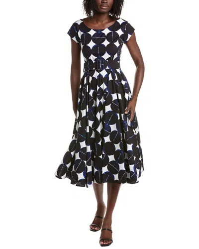 Samantha Sung Abelia Shirtdress In Black