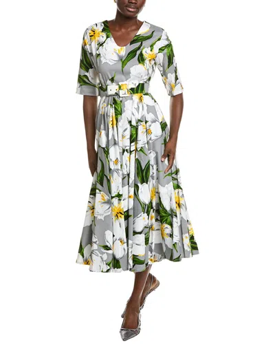 Samantha Sung Abelia Shirtdress In Multi