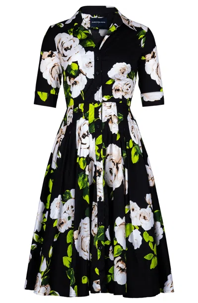 Samantha Sung Amber Shirtdress In Multi