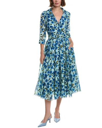 Samantha Sung Aster Midi Dress In Multi