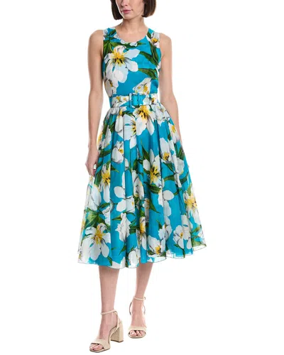 Samantha Sung Aster Midi Dress In Multi