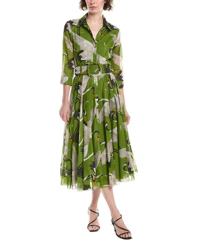 Samantha Sung Aster Midi Dress In Multi