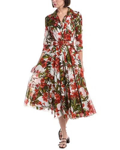 Samantha Sung Aster Midi Dress In Multi
