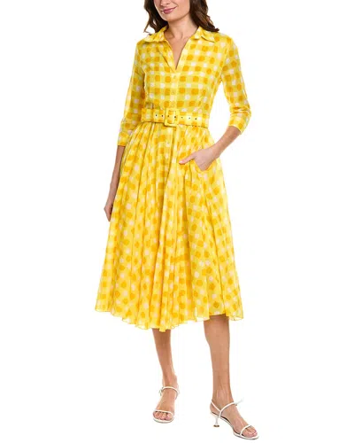 knee length dresses for ladies Samantha Sung Aster Shibori Dress