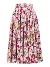 Samantha Sung Aster Skirt In Multi