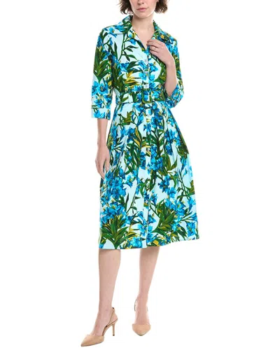 Samantha Sung Audrey #1 Shirtdress In Multi