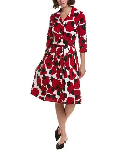 Samantha Sung Audrey #1 Shirtdress In Multi