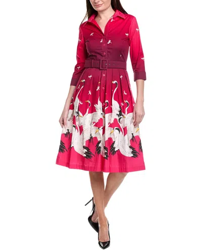 Samantha Sung Audrey 1 Shirtdress In Multi