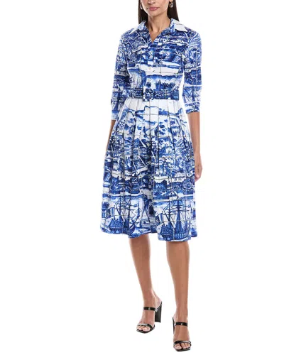 Samantha Sung Audrey #1 Shirtdress In White