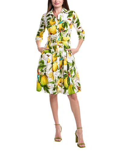 Samantha Sung Audrey 3 Shirtdress In Multi