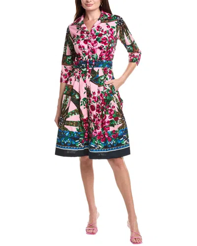 Samantha Sung Audrey 3 Shirtdress In Multi