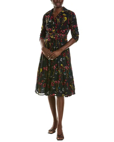 Samantha Sung Audrey 4 Shirtdress In Blue