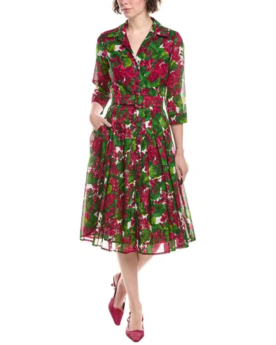 Samantha Sung Audrey 4 Shirtdress In Multi