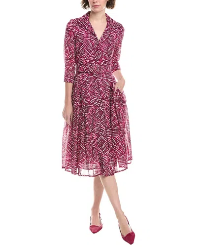 Samantha Sung Audrey 4 Shirtdress In Pink