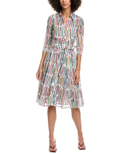 Samantha Sung Audrey 4 Shirtdress In White