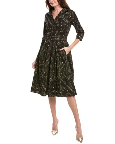 Samantha Sung Audrey Shirtdress In Black