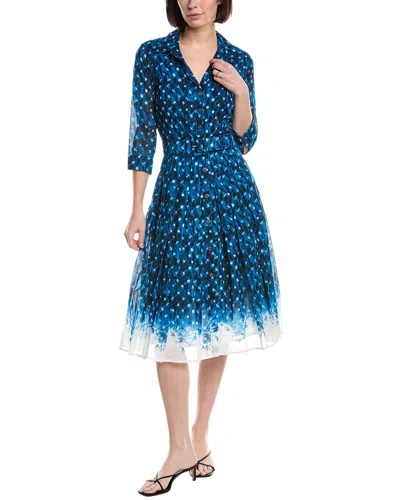 Samantha Sung Audrey Shirtdress In Multi