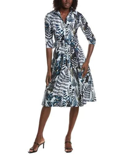 Samantha Sung Audrey Shirtdress In Transparent