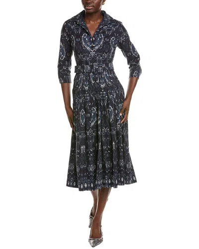 Samantha Sung Audrey Shirtdress In Black