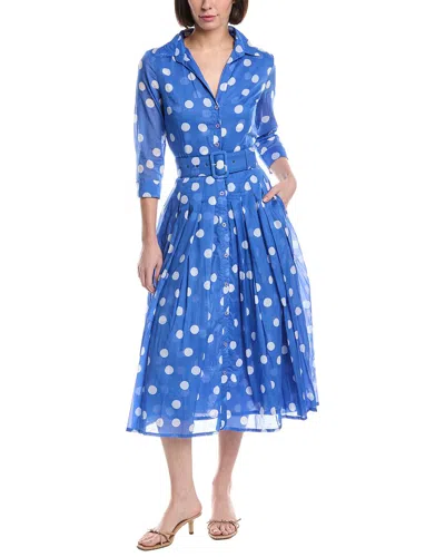 Samantha Sung Audrey Shirtdress In Multi