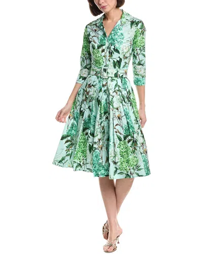 Samantha Sung Audrey Shirtdress In Multi