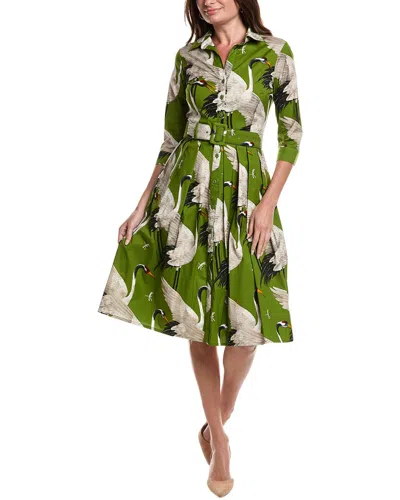 Samantha Sung Audrey Shirtdress In Multi