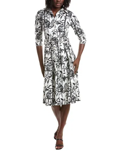 Samantha Sung Audrey Shirtdress In Multi